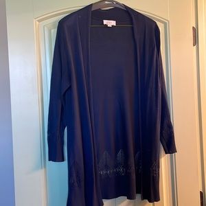 Navy blue light weight cardigan